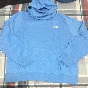 Women’s Nike Blue Cowl Neck Sweatshirt!